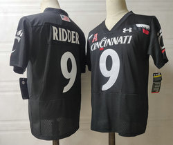 Cincinnati Bearcats #9 Desmond Ridder Black Vapor Untouchable Authentic Stitched NCAA Jersey