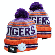 Clemson Tigers Tide NCAA Knit Beanie Hats 2