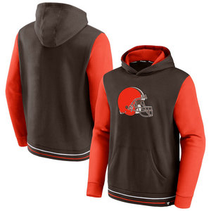 Cleveland Browns Fanatics Branded Block Party Pullover Hoodie