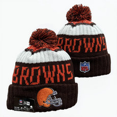 Cleveland Browns NFL Knit Beanie Hats YD 01