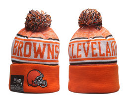 Cleveland Browns NFL Knit Beanie Hats YP 01