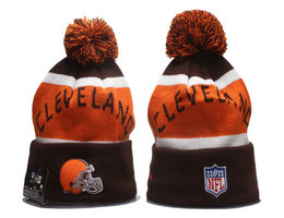 Cleveland Browns NFL Knit Beanie Hats YP 02