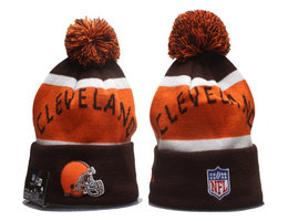 Cleveland Browns NFL Knit Beanie Hats YP 2