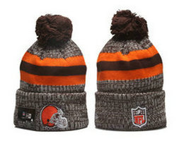 Cleveland Browns NFL Knit Beanie Hats YP 4