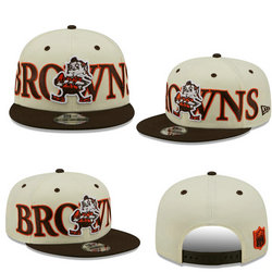 Cleveland Browns NFL Snapbacks Hats tx 3