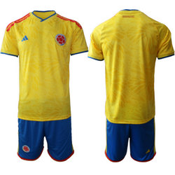 Colombia Blank Home 2026 World Cup Soccer jersey