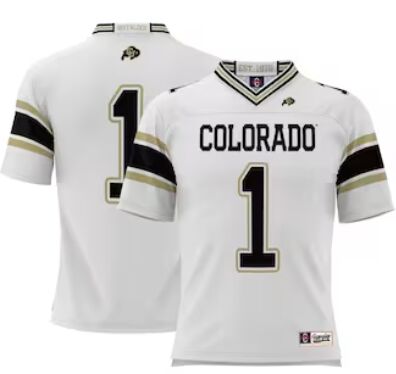Custom Colorado Buffaloes any player White Football Jersey