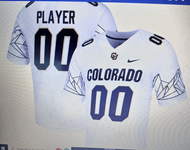 Colorado Buffaloes custom White black Number With Big 12 XII Patch F.U.S.E College Jersey