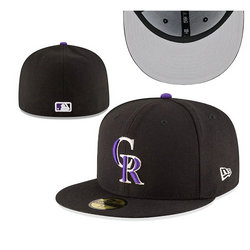 Colorado Rockies MLB Fitted hats 0594 2