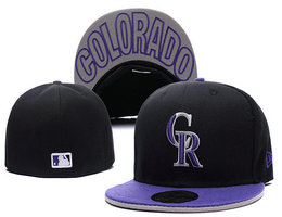 Colorado Rockies MLB Fitted hats LX 1