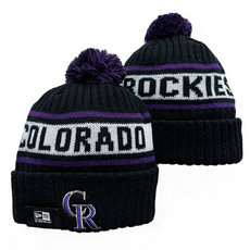 Colorado Rockies MLB Knit Beanie Hats YD 1