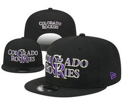 Colorado Rockies MLB Snapbacks Hats yd 02