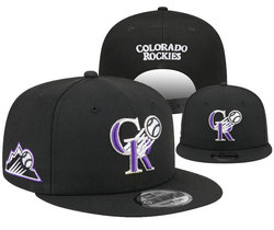 Colorado Rockies MLB Snapbacks Hats yd 03
