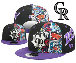 Colorado Rockies MLB Snapbacks Hats yd 04