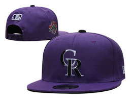 Colorado Rockies MLB Snapbacks Hats ys 04