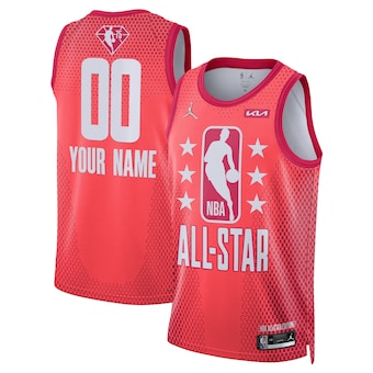 Custom Jordan Red 2022 All Star 75th anniversary Authentic Stitched NBA Jersey.jpg