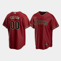 Custom Nike Arizona Diamondbacks Red Game Authentic Stitched Baseball jersey