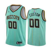 Customized Charlotte Hornets Green 2020-21 City Authentic Stitched NBA jersey