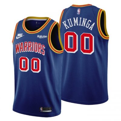Customized Nike Golden State Warriors Blue 75th Anniversary Classic Year Zero Authentic Stitched NBA jersey