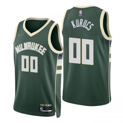 Customized Nike Milwaukee Bucks Green 75th Anniversary Authentic Stitched NBA jersey