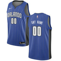 Customized Nike Orlando Magic Blue Authentic Stitched NBA jersey