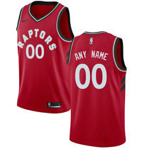 Customized Nike Toronto Raptors Red Authentic Stitched NBA jersey