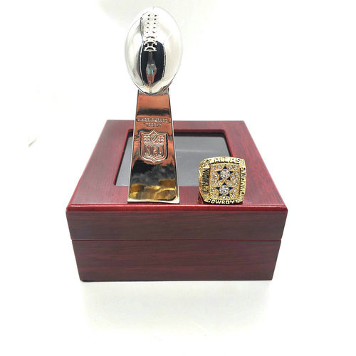 Dallas Cowboys 1977 NFL one ring + one trophy set