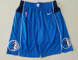 Dallas Mavericks Blue Swingman Shorts