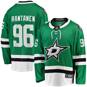 Dallas Stars #96 Mikko Rantanen Green Home Stitched Jersey