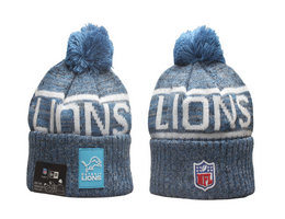 Detroit Lions NFL Knit Beanie Hats YP 4