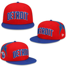 Detroit Pistons NBA Snapbacks Hats TX 02