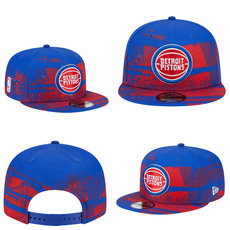 Detroit Pistons NBA Snapbacks Hats TX 08
