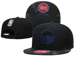 Detroit Pistons NBA Snapbacks Hats YS 01