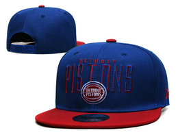 Detroit Pistons NBA Snapbacks Hats YS 05
