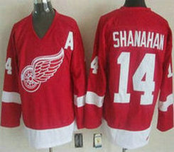 Detroit Red Wings #14 Brendan Shanahan Red CCM Throwback Stitched NHL Jersey