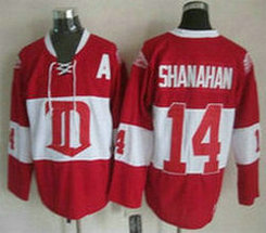 Detroit Red Wings #14 Brendan Shanahan Red Winter Classic Throwback Authentic Stitched NHL jerseys