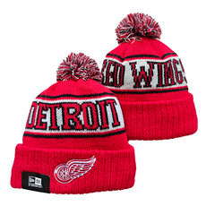 Detroit Red Wings NHL Knit Beanie Hats 2