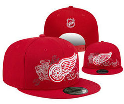 Detroit Red Wings NHL Snapbacks Hats YD