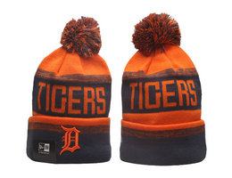 Detroit Tigers MLB Knit Beanie Hats YP 14
