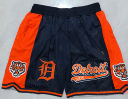 Detroit Tigers Navy MLB Shorts