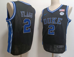 Duke Blue Devils #2 Cooper Flagg Black College Basketball Jersey