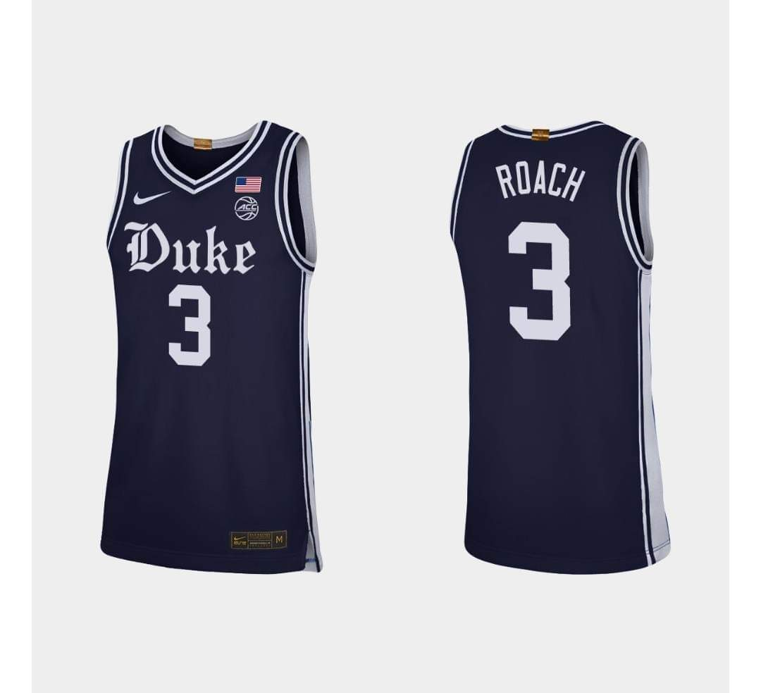 Duke Blue Devils #3 Jeremey Roach black NCAA jersey