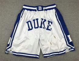 Duke Blue Devils 2024 White Shorts
