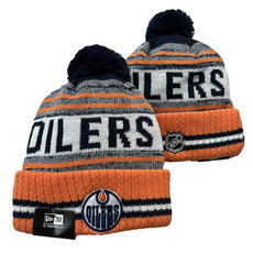 Edmonton Oilers NHL Knit Beanie Hats 1