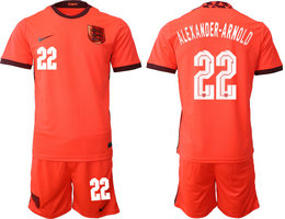 England #22 ALEXANDER-ARNOLD Away 2022 World Cup National Soccer Jersey