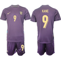 England 2024-25 #9 KANE Away Soccer Jersey