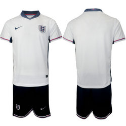 England 2024-25 Blank home Soccer Jersey