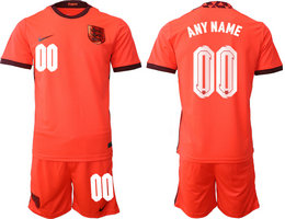 England Any Name Away 2022 World Cup National Soccer Jersey
