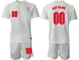 England Any Name Home 2022 World Cup National Soccer Jersey
