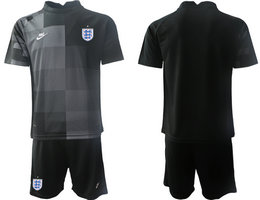 England Blank Black 2022 World Cup National Soccer Jersey
